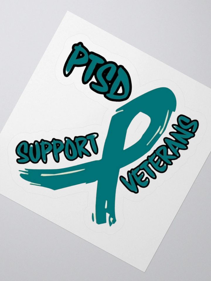 PTSD Support Veterans Sticker product image (6)