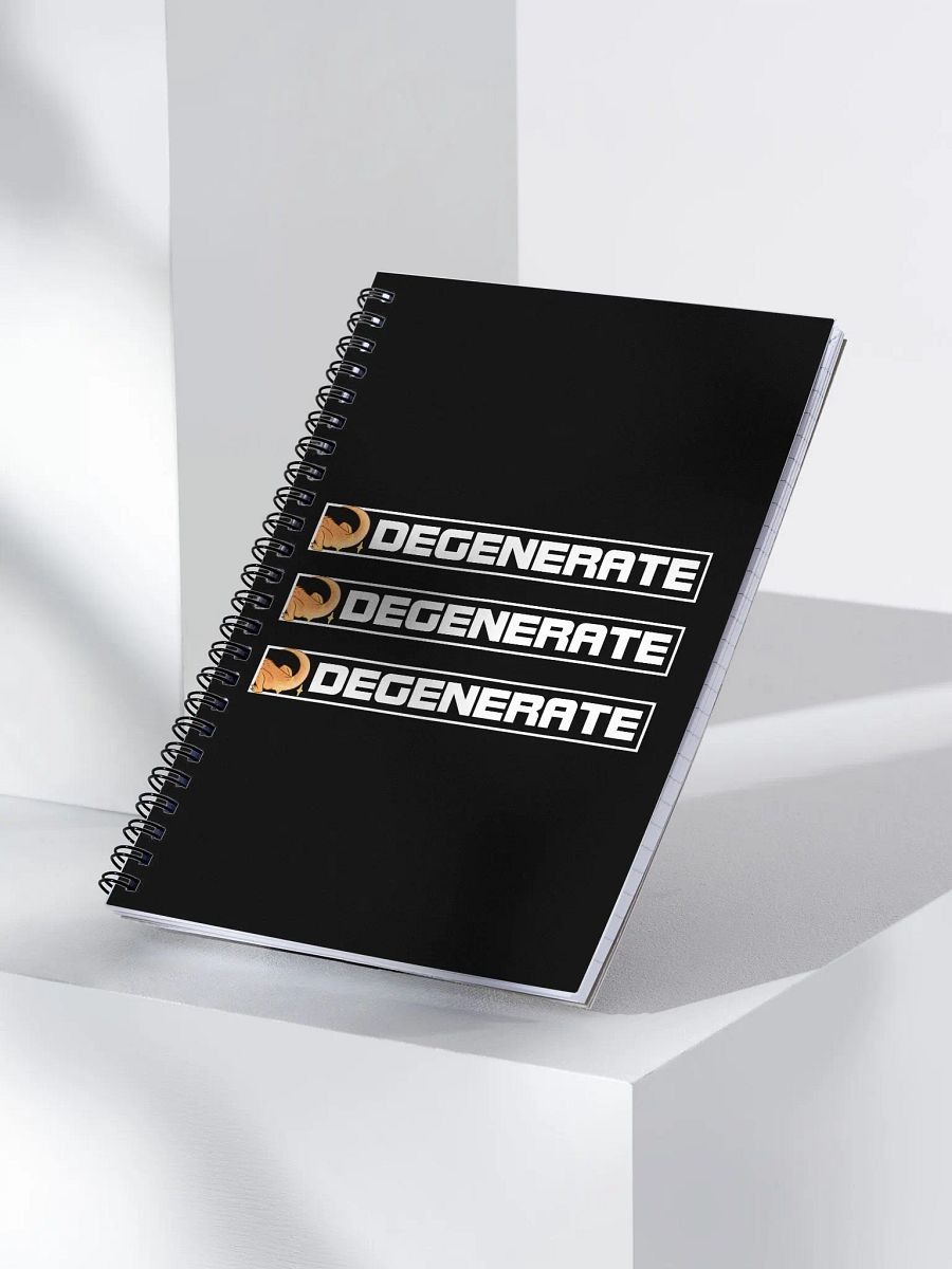 Dream DEGENERATE Spiral Notebook product image (4)