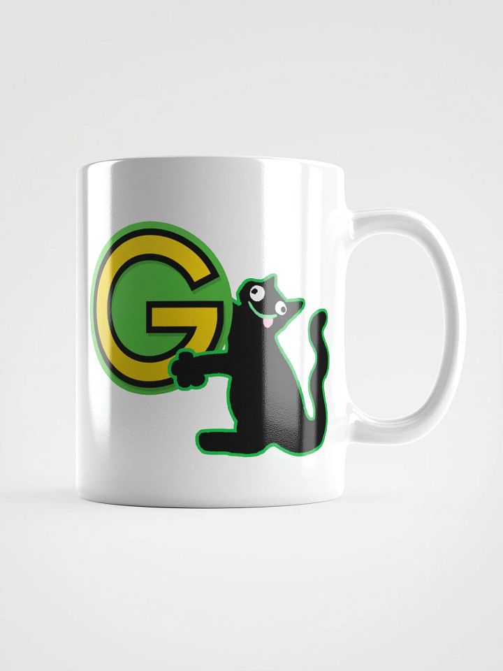 White Mug - DerpCat holding 2025 Logo product image (2)
