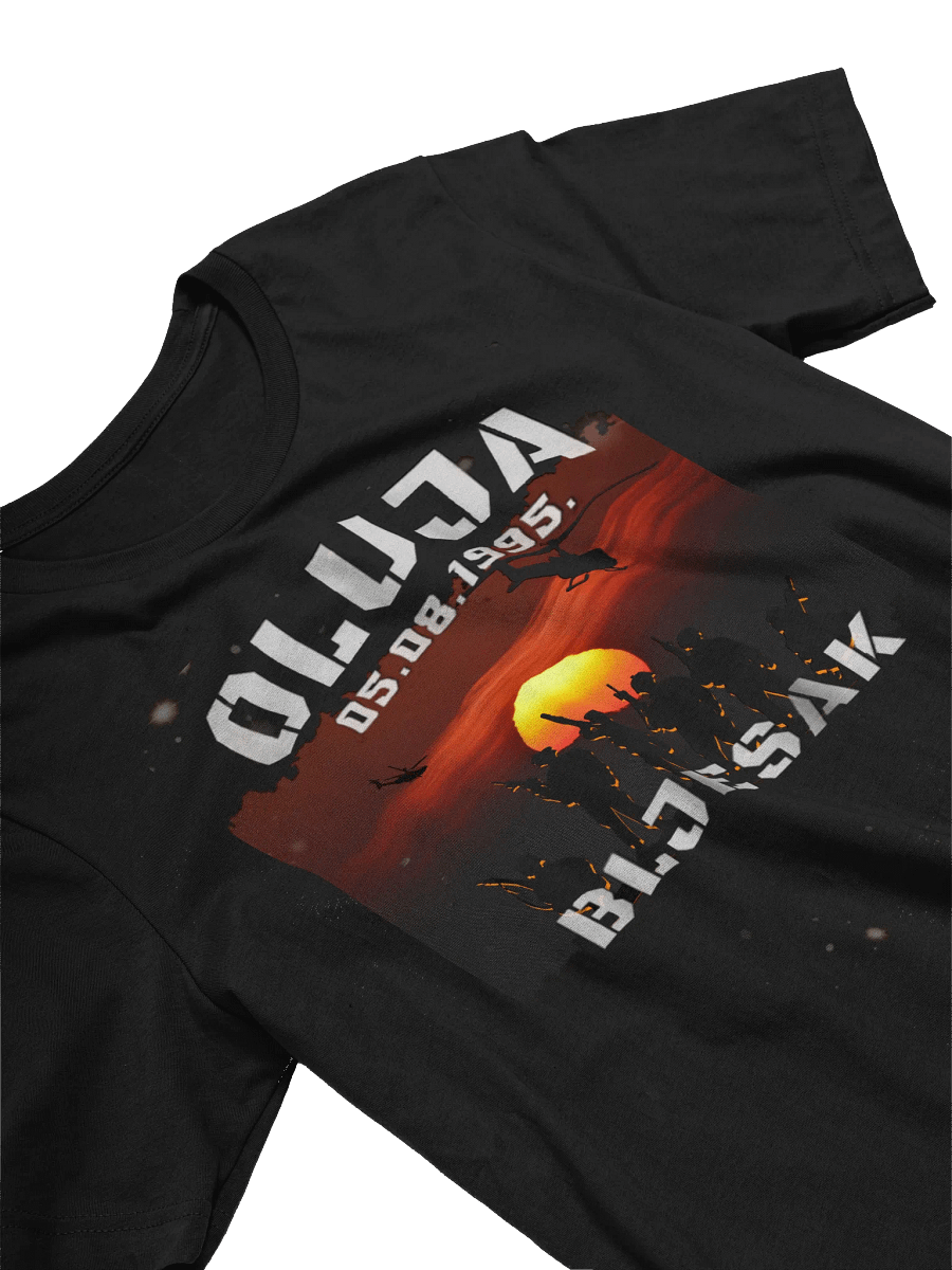 Oluja-Bljesak 05.08.95 Emblem T-Shirt product image (3)