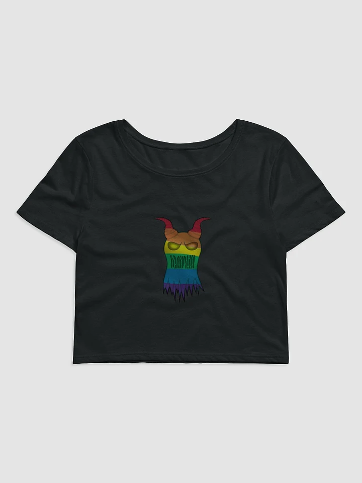 Ghosty Boii Pride Cropped Shirt product image (2)