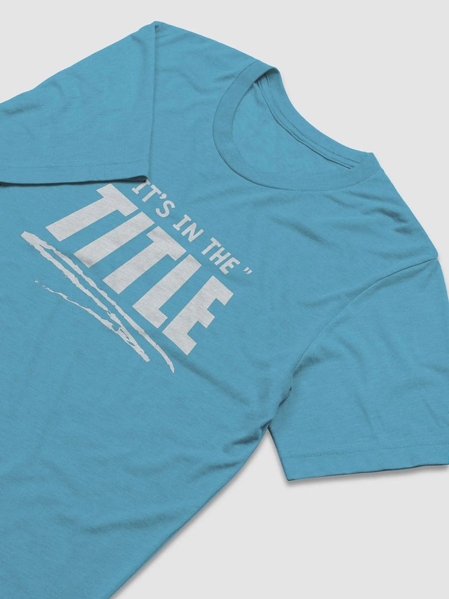 It's In The Title Triblend T-Shirt product image (3)