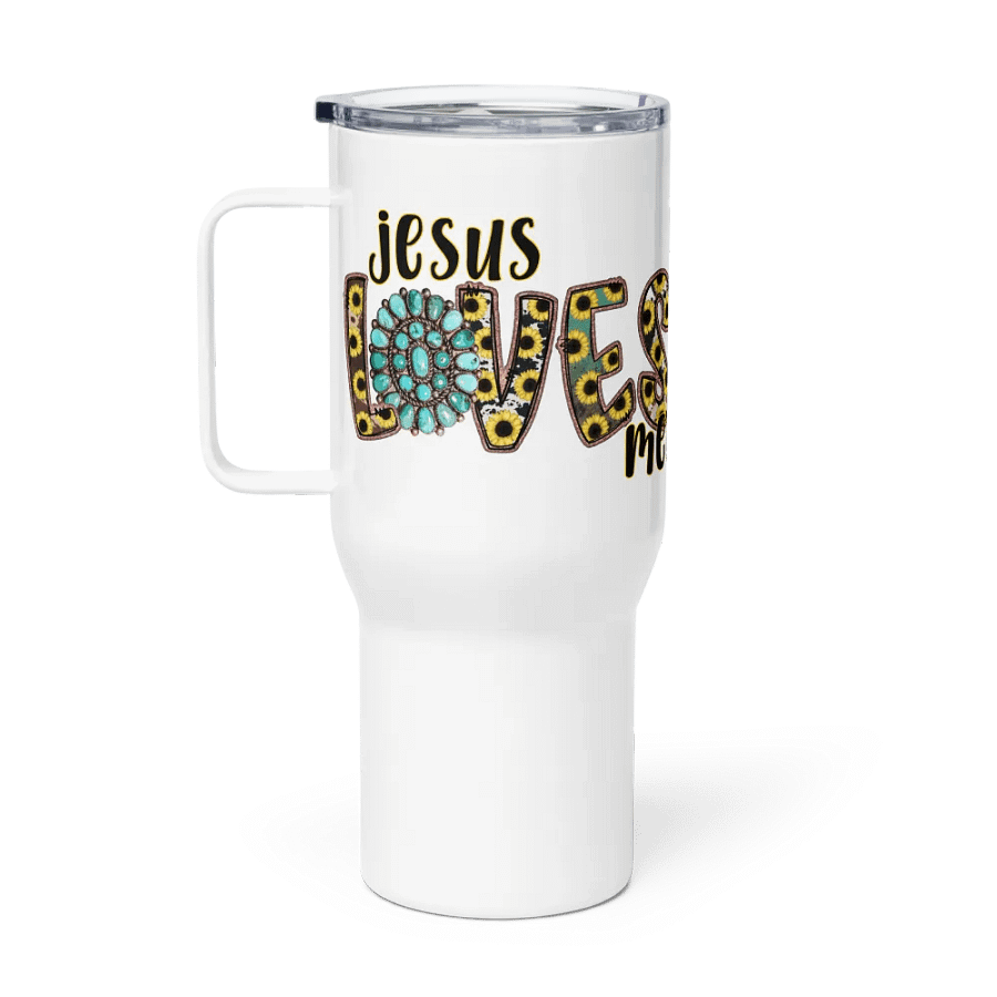 Jesus Loves Me - Travel Mug w/ Handle product image (1)