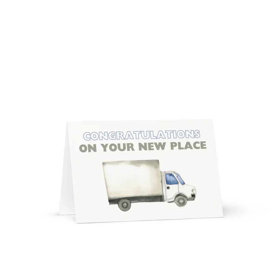 Congratulations on your new place card product image (6)
