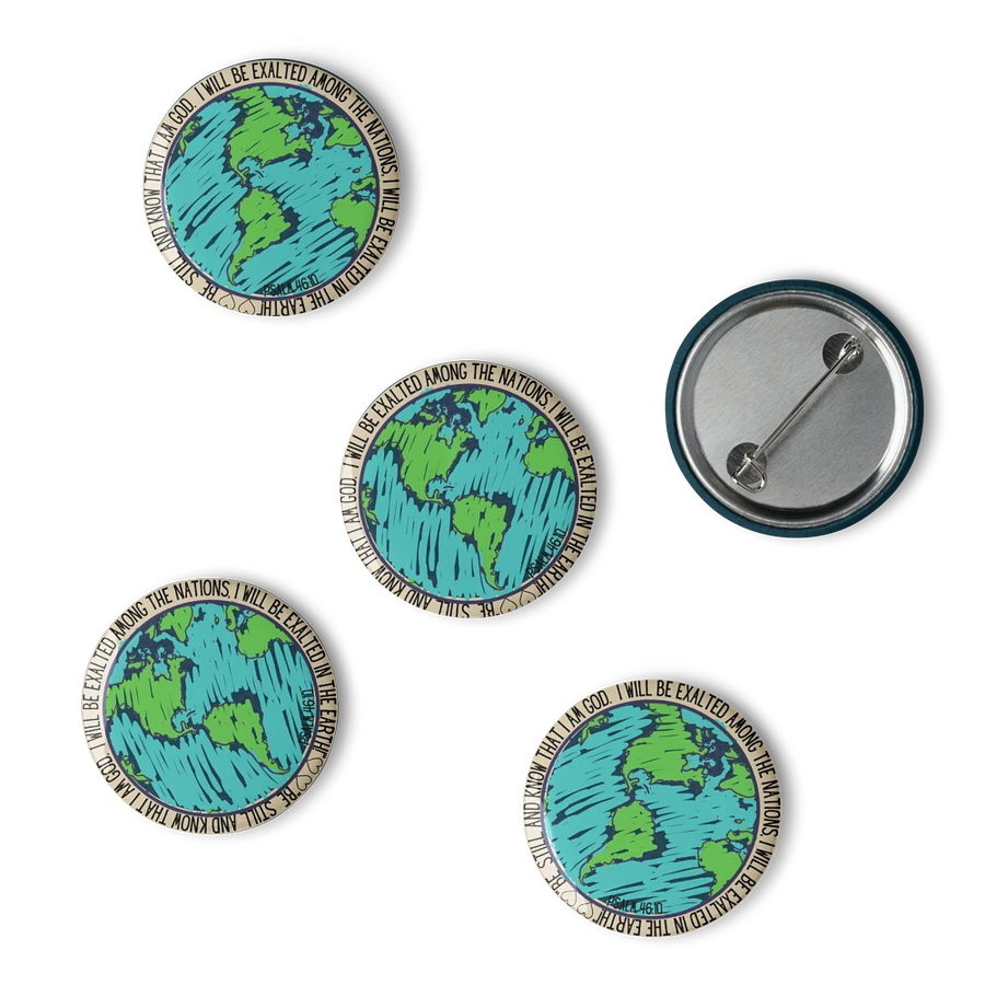 Psalm 46:10 Earth Pin Set product image (1)