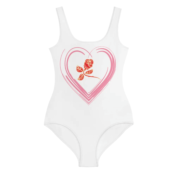 Golden Rose Heart Youth Swimsuit product image (1)