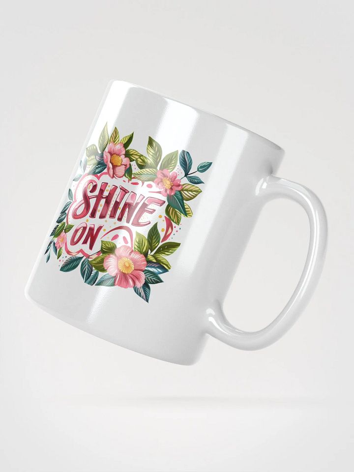Shine On Floral Positive Coffee Mug product image (2)