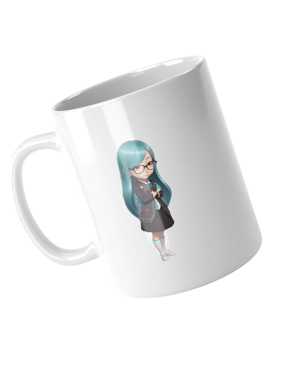 (Aqua CHIBI) K White Mug product image (3)