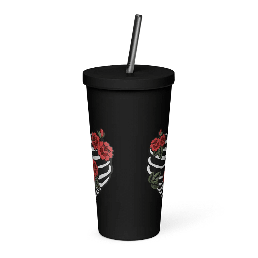 ONE WITH THE EARTH Insulated Tumbler with a Straw product image (2)