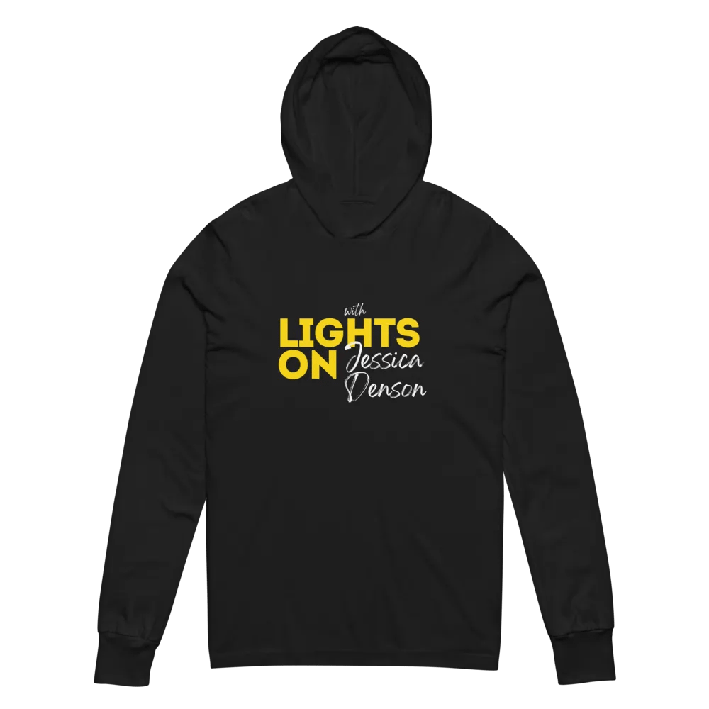 Lights On Long Sleeve Hooded Tee - Colors product image (2)