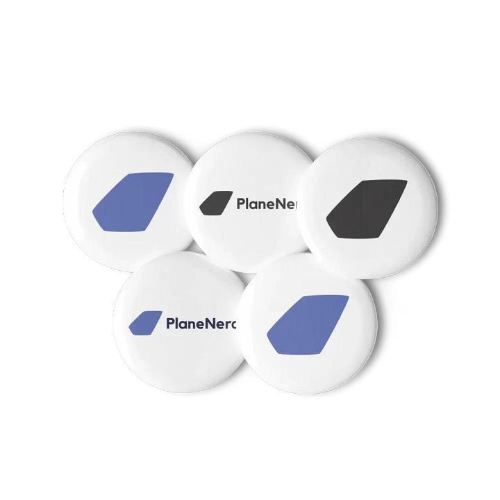 Planenerd Logo Pins product image (1)