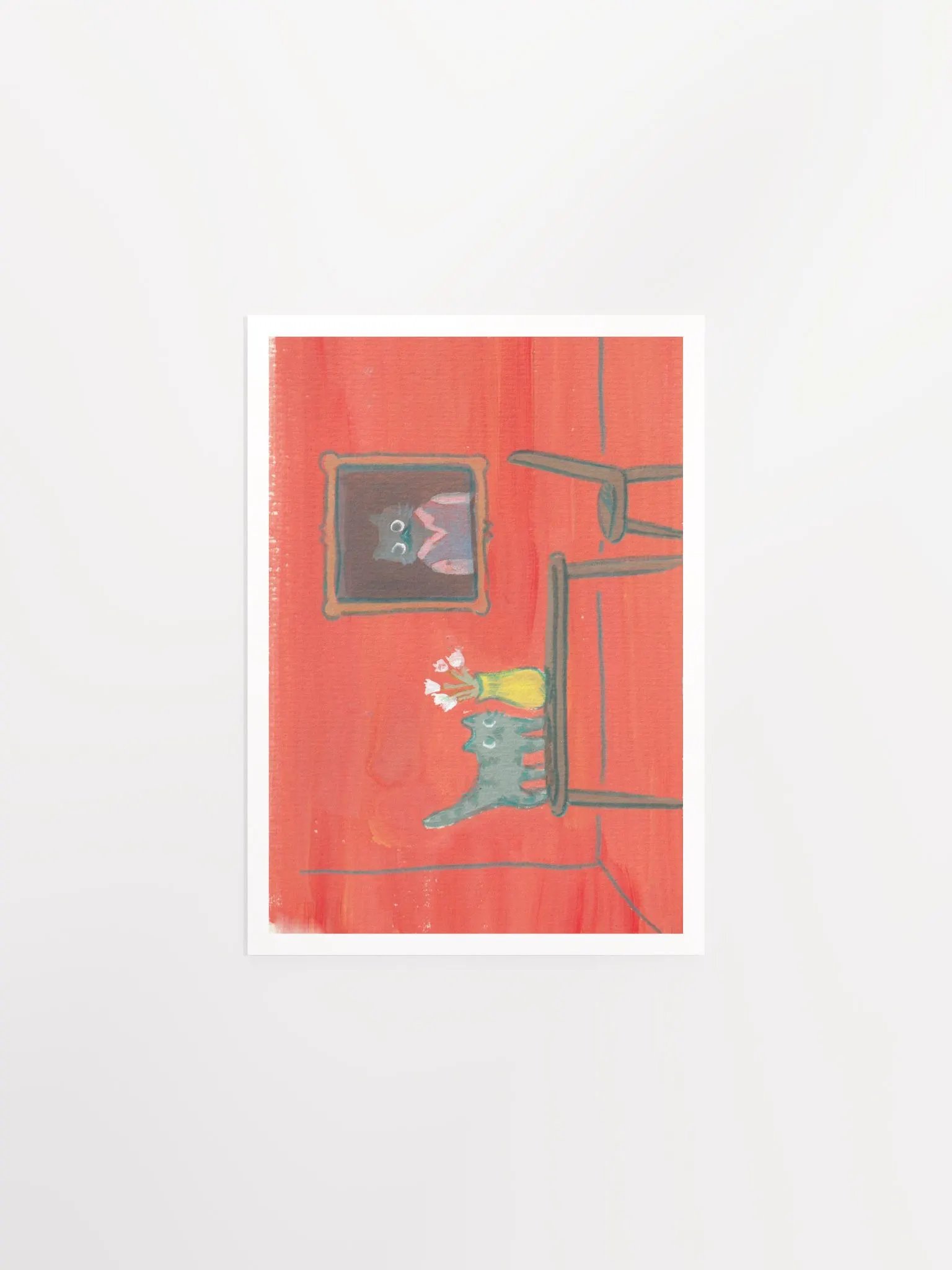 Tabby Cat Art Print product image (2)