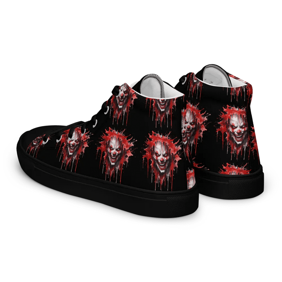 Sinister Clown Scream Men's High Tops product image (6)