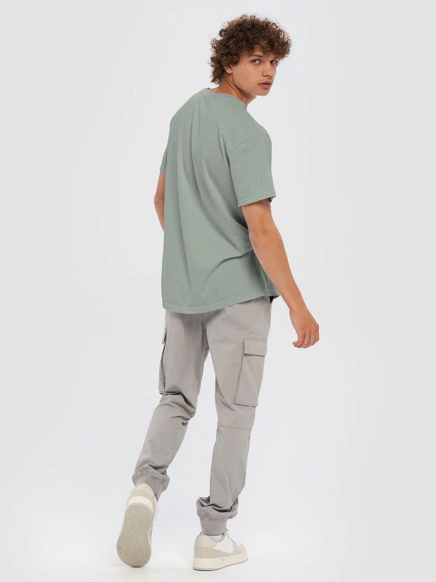 Vintage Comfort: Garment-Dyed Cotton Tee product image (8)