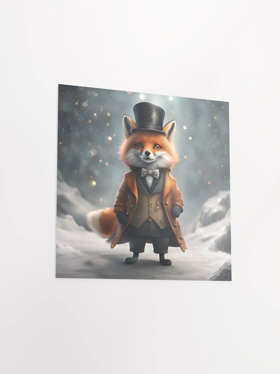 Smart Dressed Fox Poster product image (9)