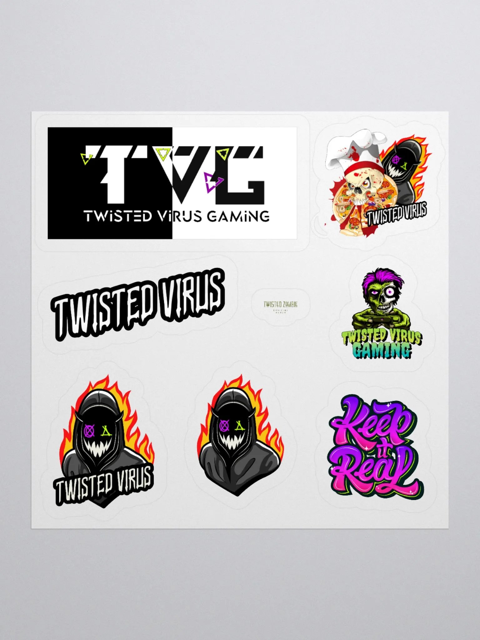 Twisted Virus Gaming: Sticker Pack product image (1)