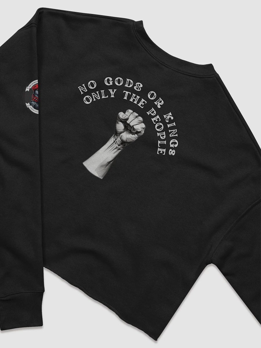 LIMITED - JUNE 2025 - FLAG DAY - NO KINGS - Crop Top Sweatshirt product image (4)