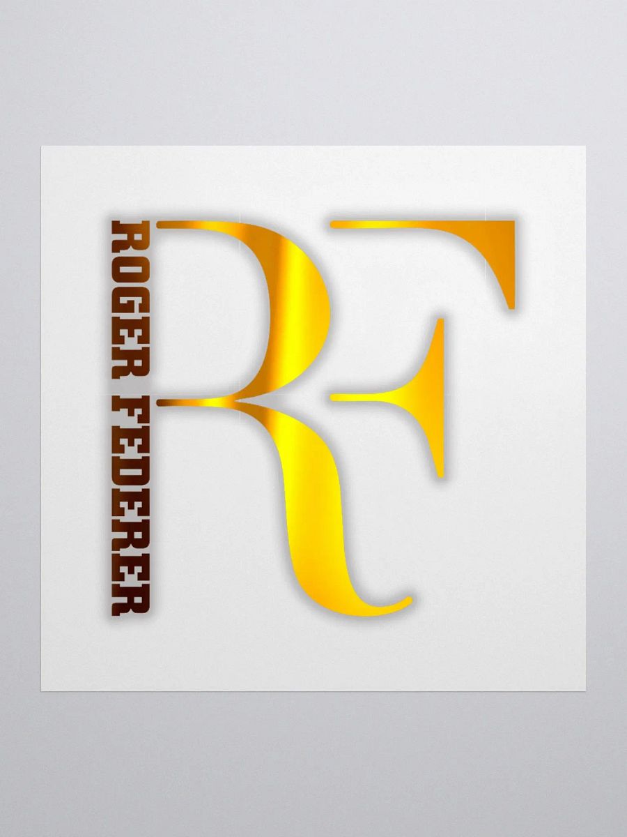 RF Gold Logo Kiss Cut Stickers product image (3)
