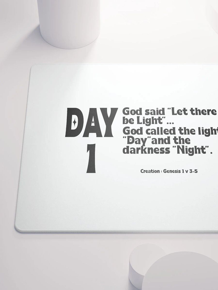 CREATION: DAY 1……Christian, Jesus, faith, God, Bible, Christianity, Jesus Christ, religion, Bible Verse, Love product image (10)