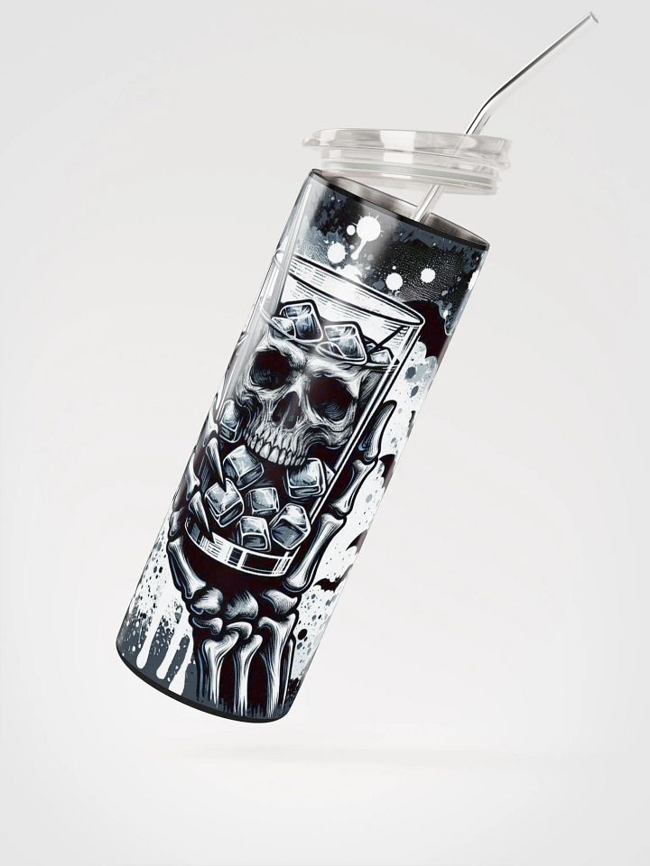 Eerie Skull Stainless Steel Tumbler product image (2)