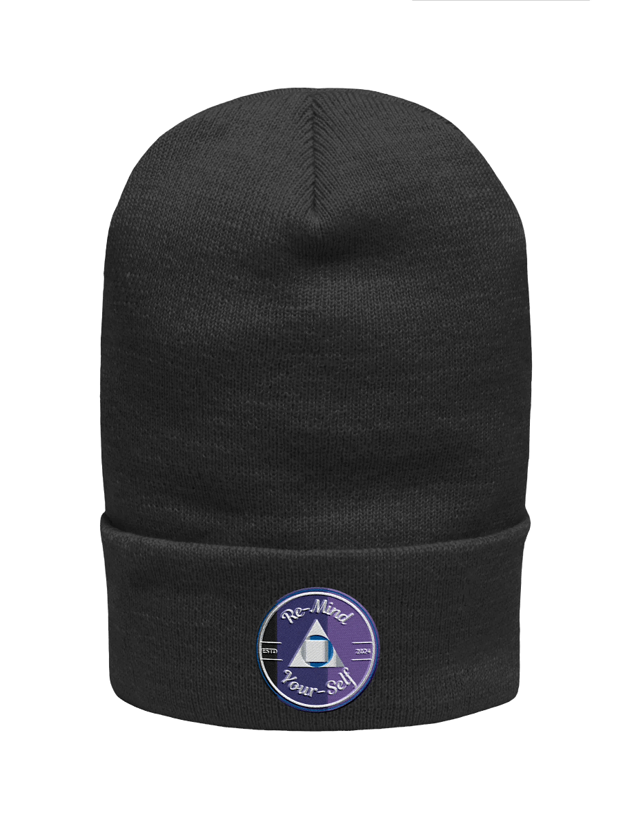 Re-Mind-Your-Self Cuffed Beanie product image (1)