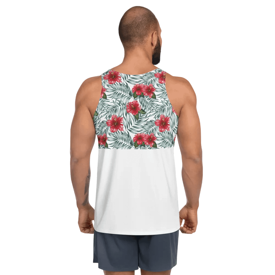 Hibiscus Leaf Design | Men´s Tank Top product image (4)