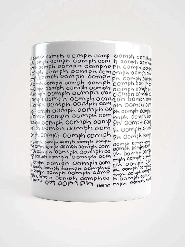 Oomph White Glossy Mug product image (1)