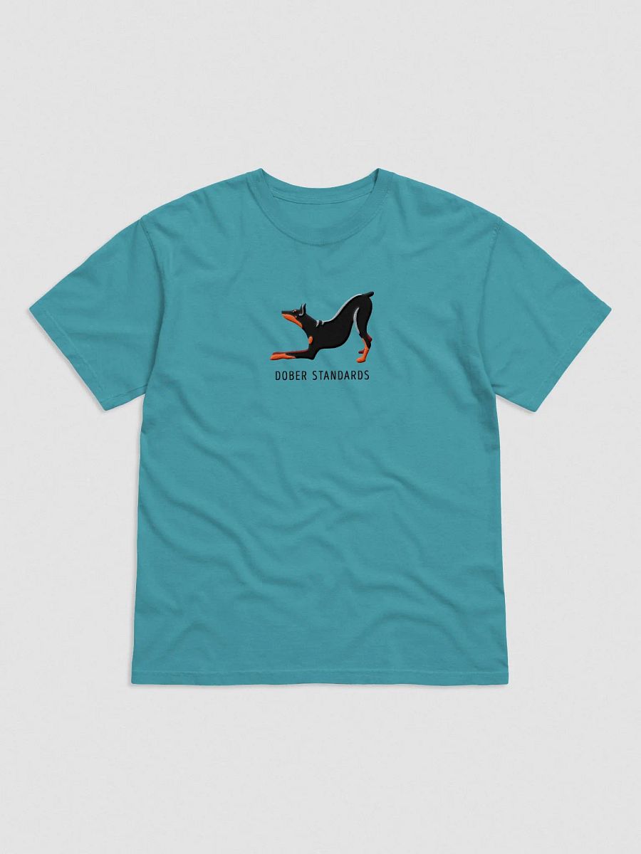 Dober Standards T-Shirt(Embroidered) of a Doberman Pinscher product image (4)