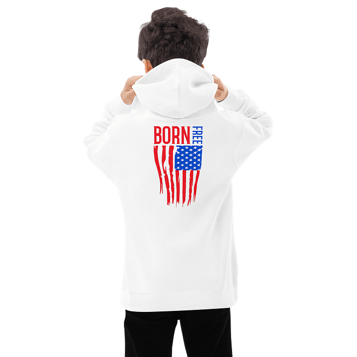 BIG LOU BORN FREE - Classic Hoodie White product image (1)