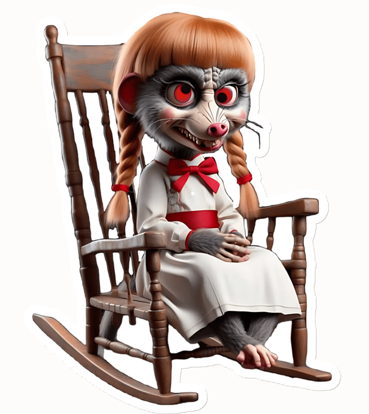 ''Annie-Bell The Possum'' Die-Cut Magnet product image (6)