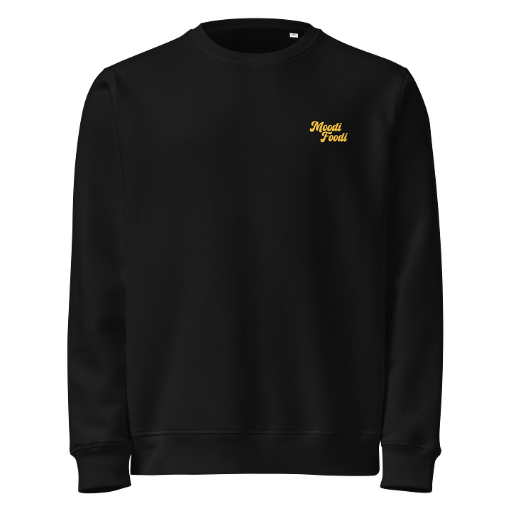 Moodi Foodi Originals – Organic Sweatshirt – Mustard product image (1)