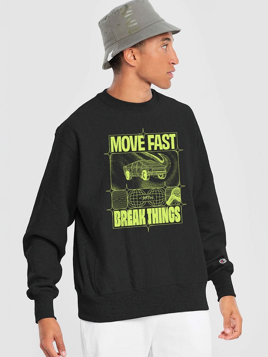 Move Fast, Break Things Organic Sweatshirt product image (8)