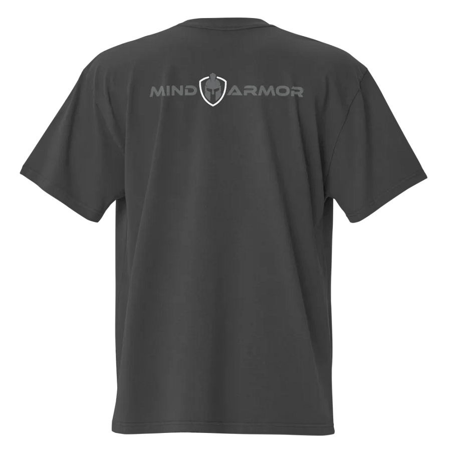 Mind Armor Adult Tee - Graphite Logo product image (5)