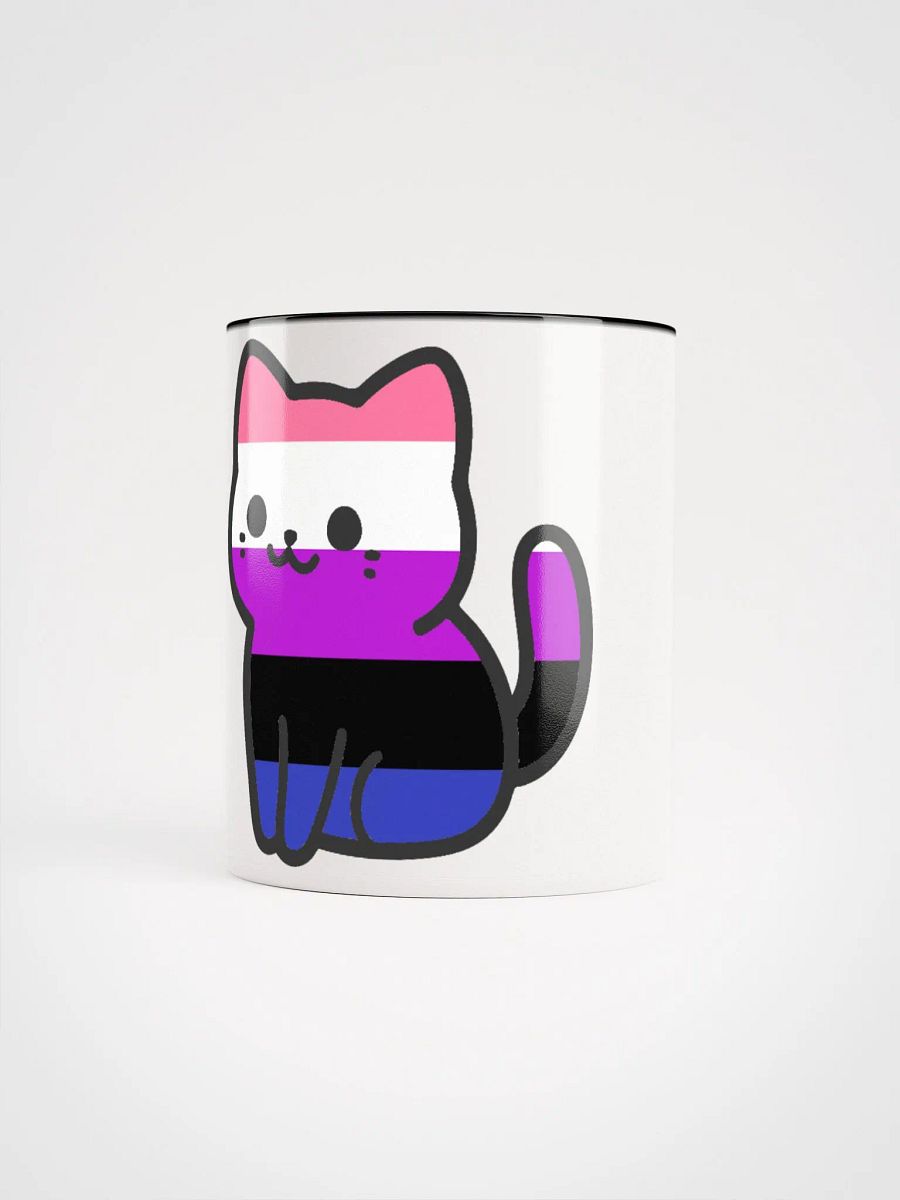 Genderfluid Pride Kitty Mug product image (63)