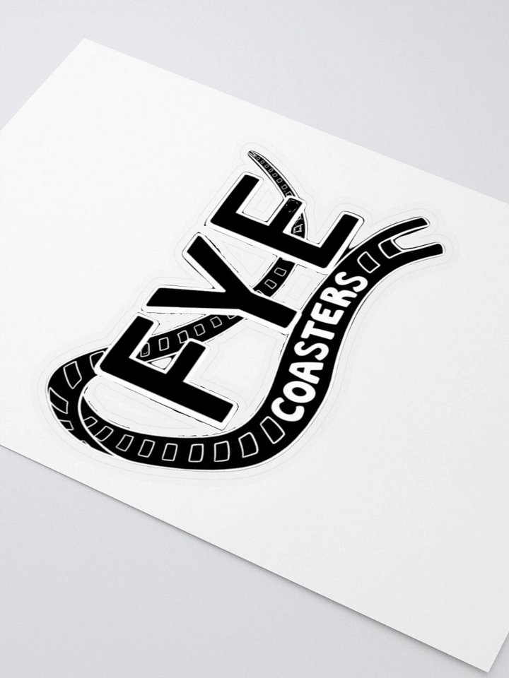 Fye Coasters Plain Sticker product image (2)