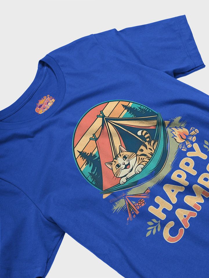 Happy Cat Camper T-Shirt product image (2)