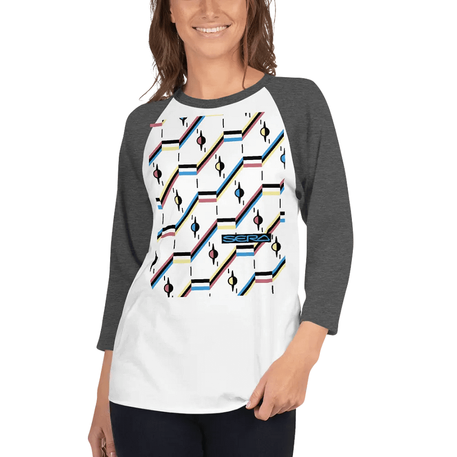 Sera pattern - ¾ sleeve Tshirt product image (4)