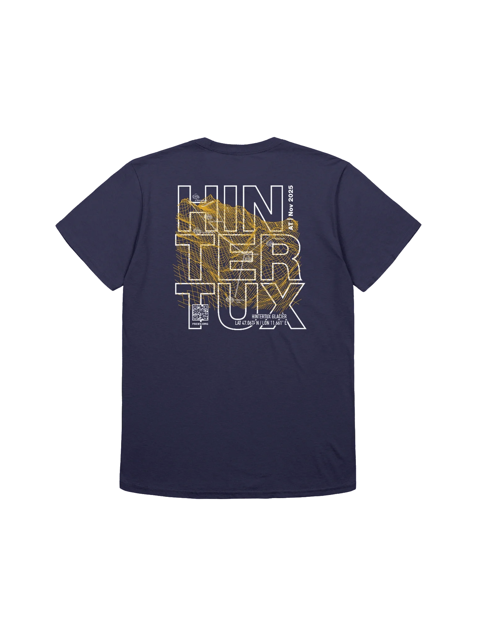 Logo Blowing Flake Hintertux Resort (front and back print) product image (2)