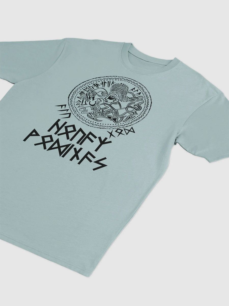 ODIN ALU GOD Bracteate Heavy tee (black print) product image (2)