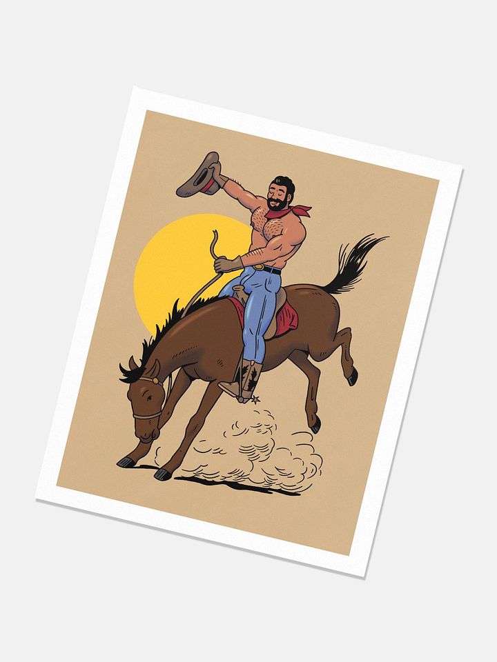 Buckin' Bronco 8x10 Print product image (2)