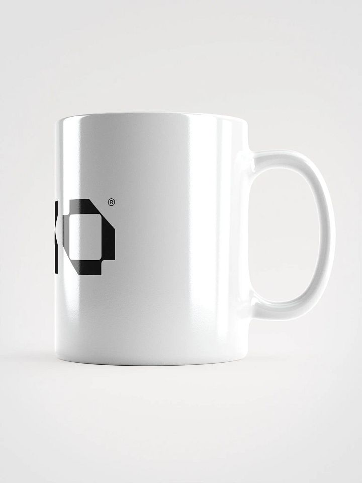 EKO's Black Logotype Mug (White) product image (1)