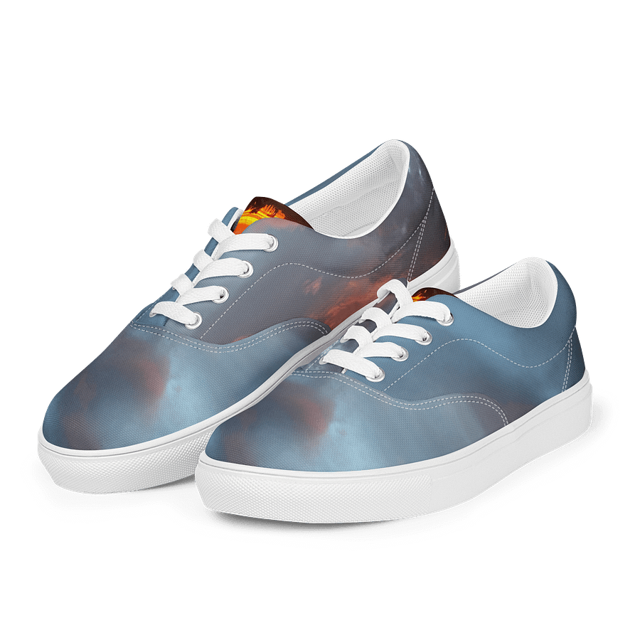 Sunset Sky Lace-Up Canvas Shoes product image (3)