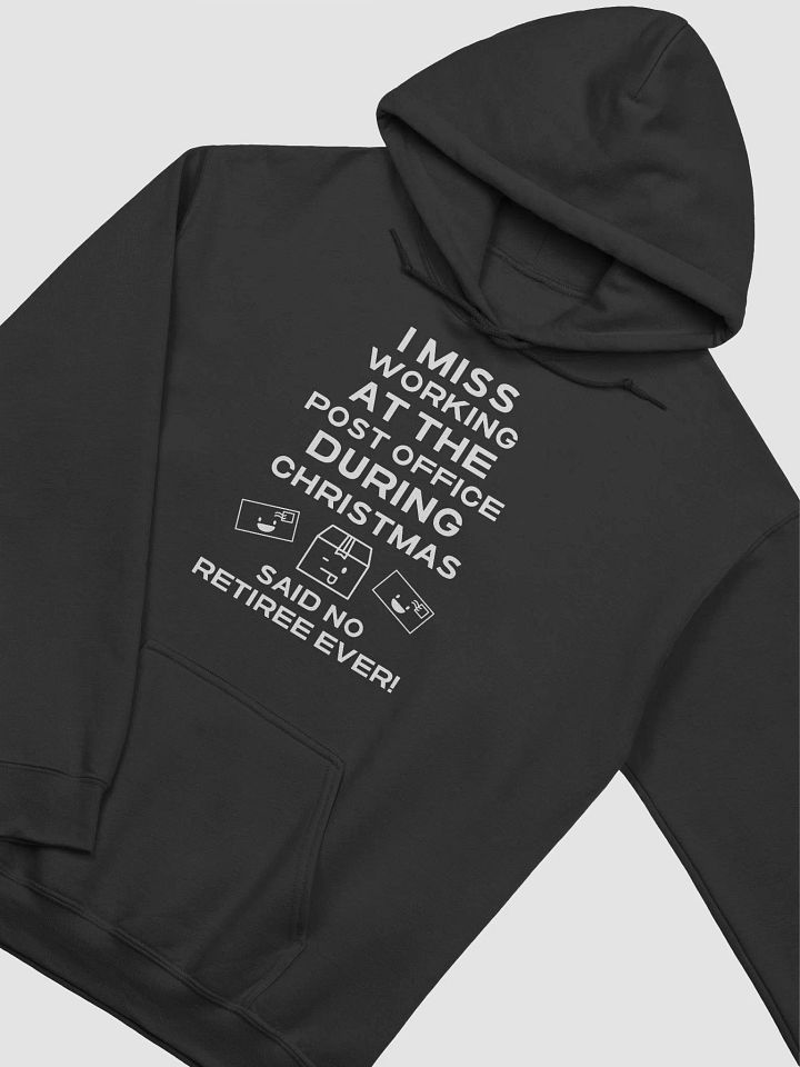 No retiree misses Christmas Postal Worker Unisex Hoodie product image (9)