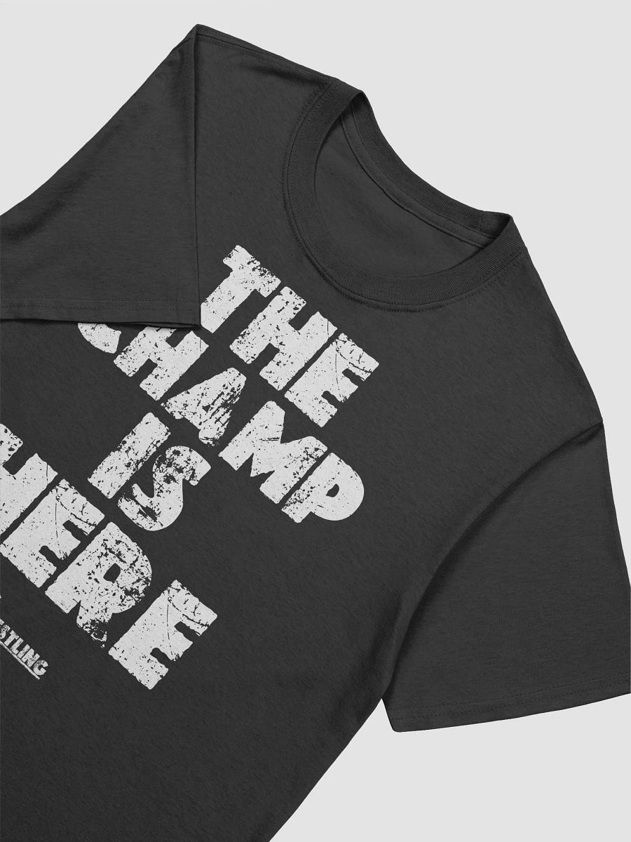 QSHW THE CHAMP IS HERE (WHITE DESIGN) T-SHIRT product image (3)