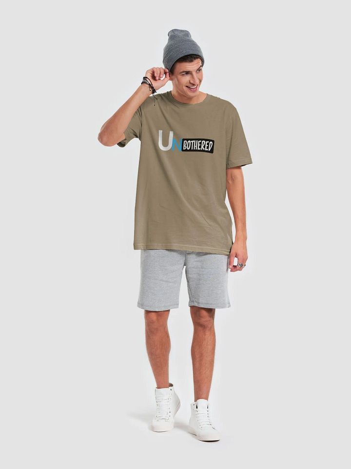 Unbothered / Blue Supersoft T-Shirt product image (2)