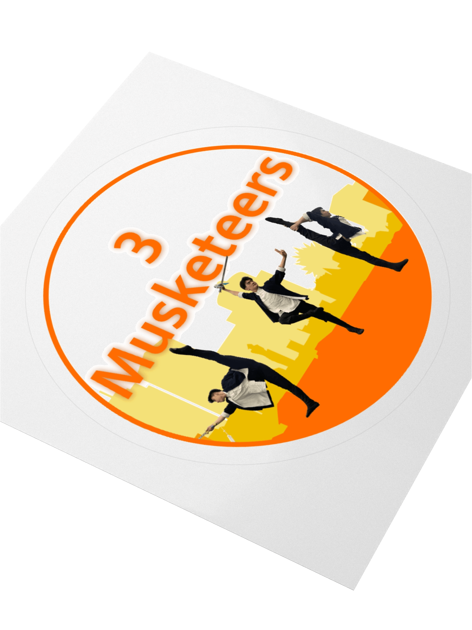 3 Musketeers Cityscape Logo Stickers product image (12)