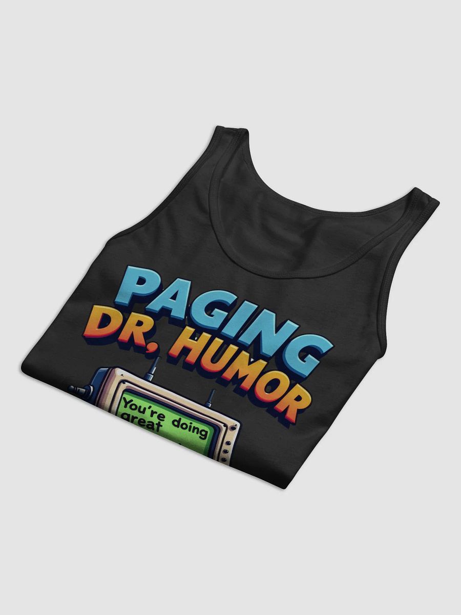 Dr. Humor Retro Pager Tank product image (64)