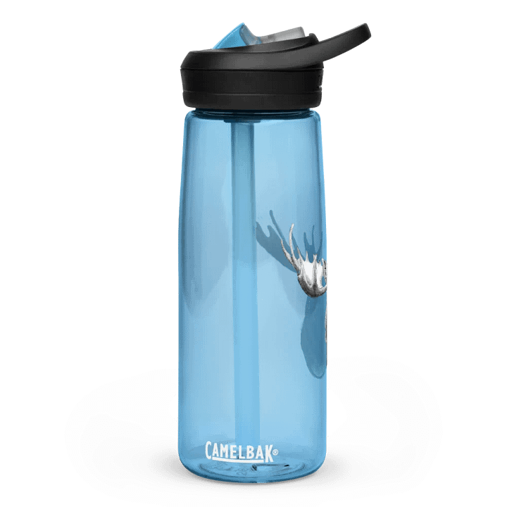 Moose Drawing Water Bottle Straw product image (4)