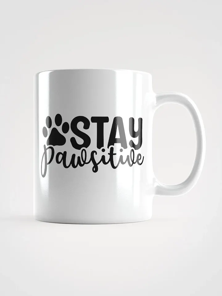 Stay Pawsitive Glossy Mug product image (1)
