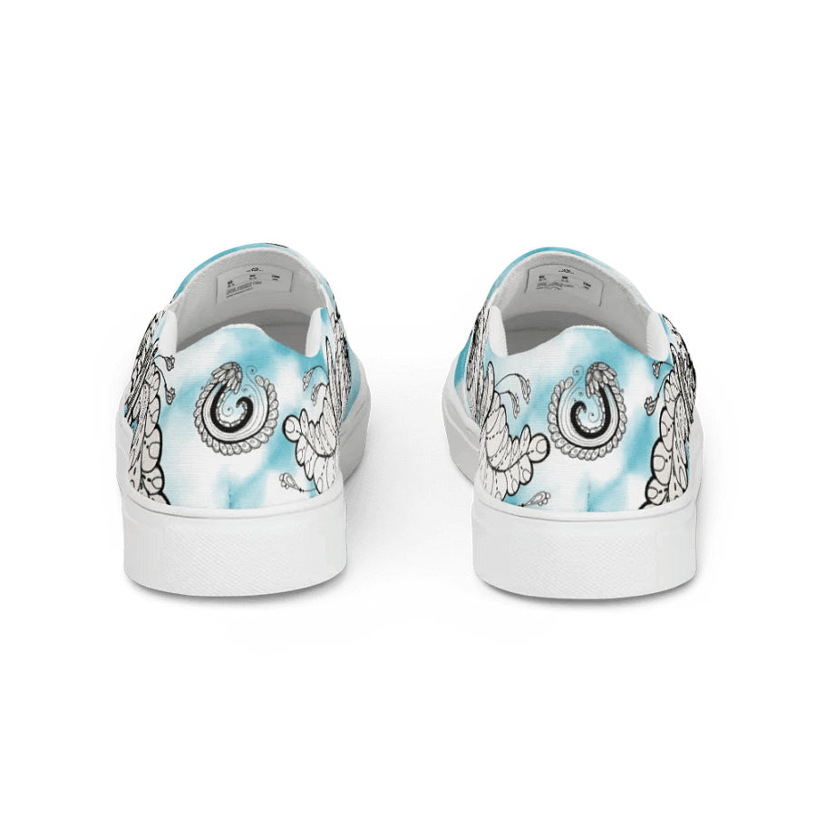 Oceanic Jellyfish Dreams Slip-On Men's Canvas Shoes product image (4)
